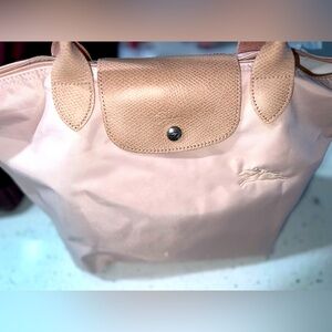Long champ pink bag